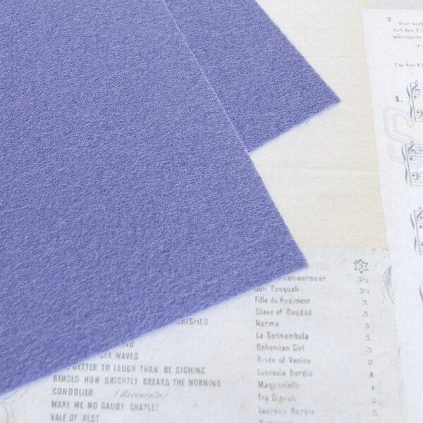 фетр 844 лавандовый, 1.2 мм, 33х110 см