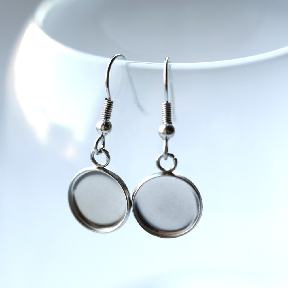 швензы "лима", с сеттингом, сталь гипоаллергенная, 34 мм