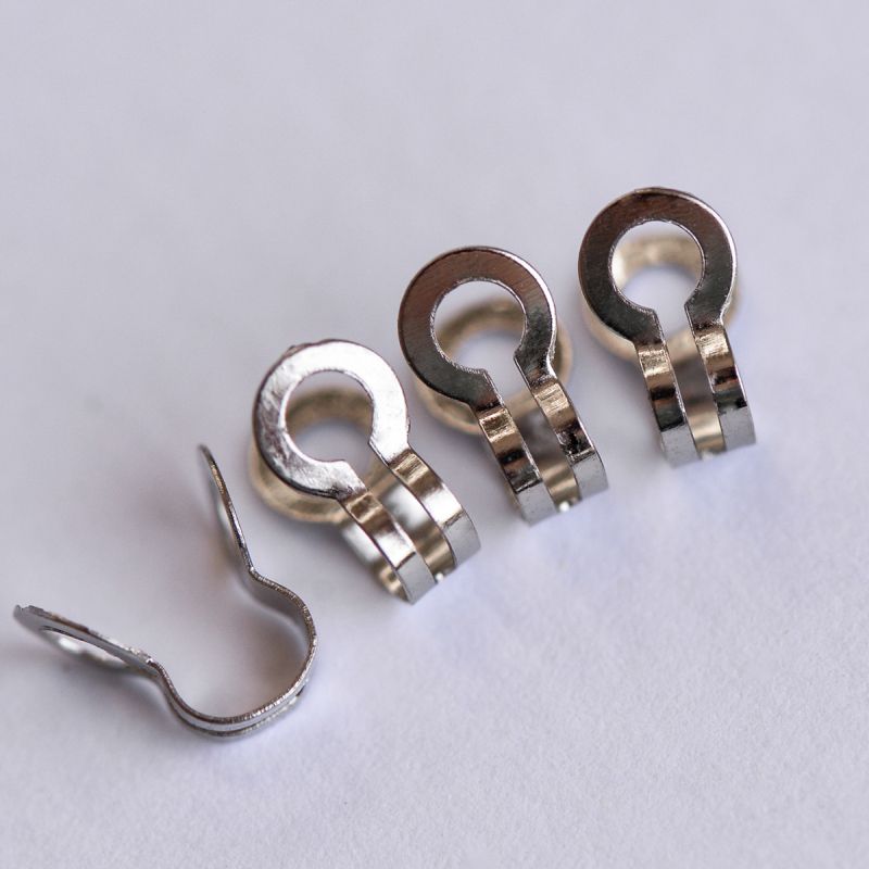 бейл "мини", цвет платина, 8x0.5 мм