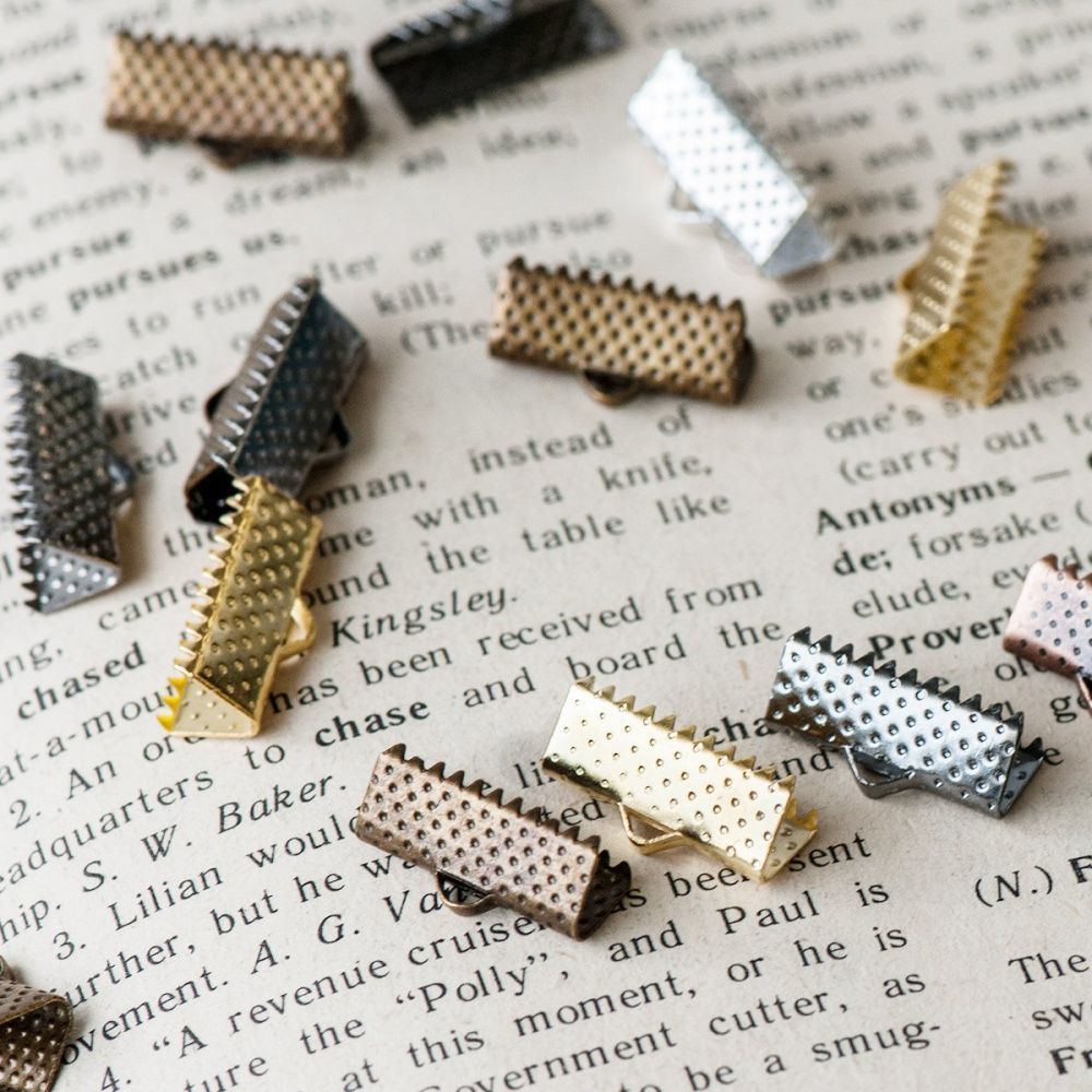 (им) зажим для ленты, цветовой микс, 16x8x5 мм