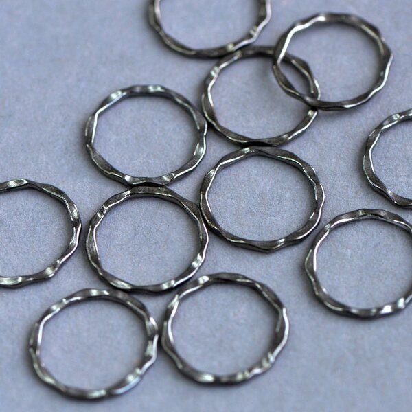 коннектор "кольцо №2", цвет черный, 22x1.5 мм