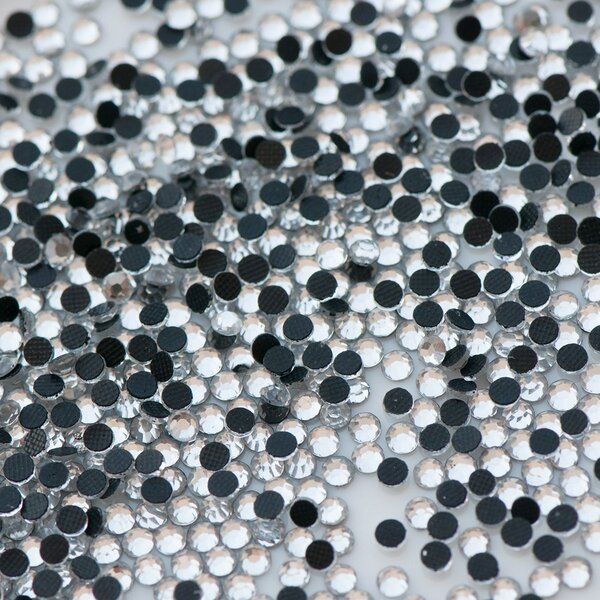 стразы термоклеевые горячей фиксации dmc, cristal, ss10