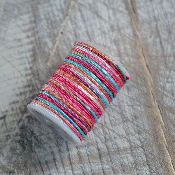 шнур, полиэстер, цвет белый, 1.5 мм  