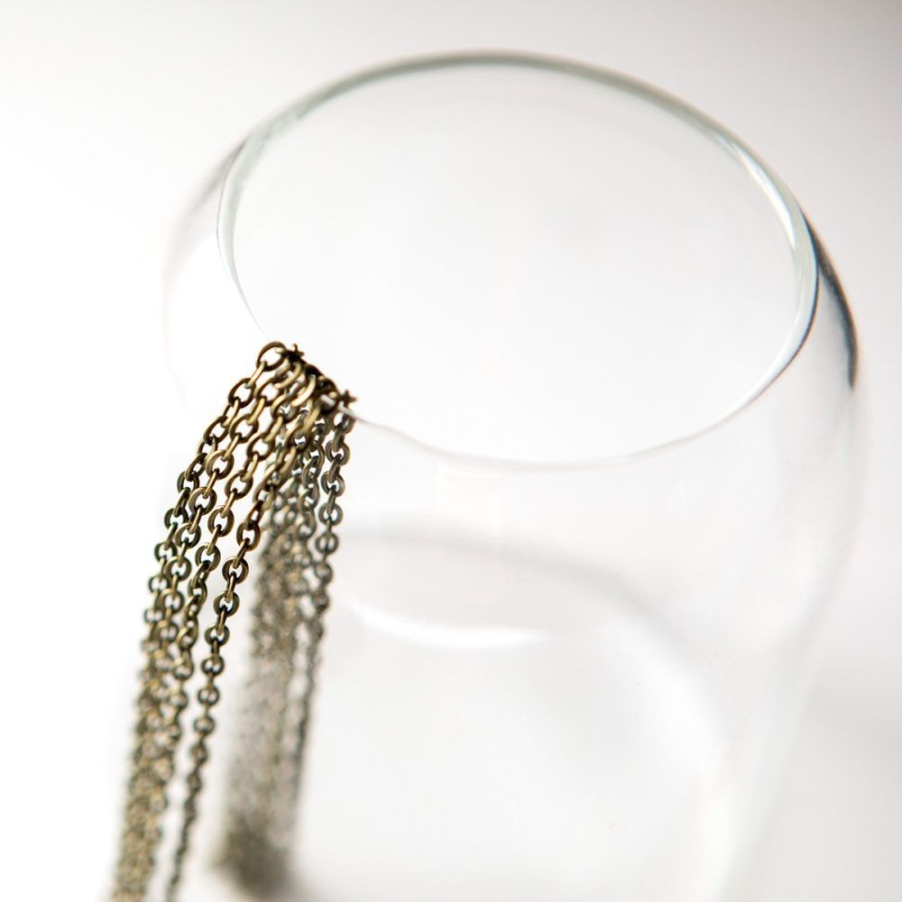 цепочка "овал", цвет розовое золото, звено 3х2х0,5 мм