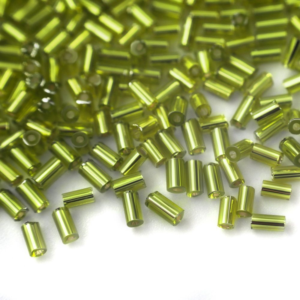 бисер "радуга", цвет шартрез, 1"rb (уп 7 г)