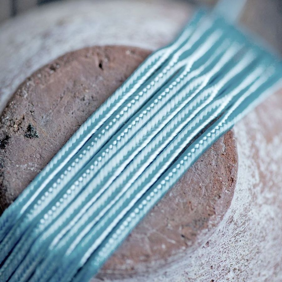 сутаж, светло-голубой, 3х1 мм (уп 5 м)