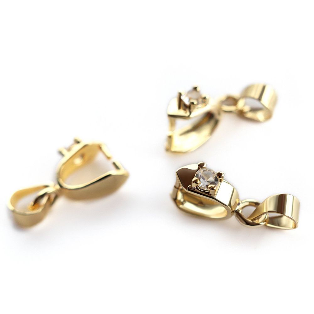 бейл "старлет", цвет золото, 12x3 мм