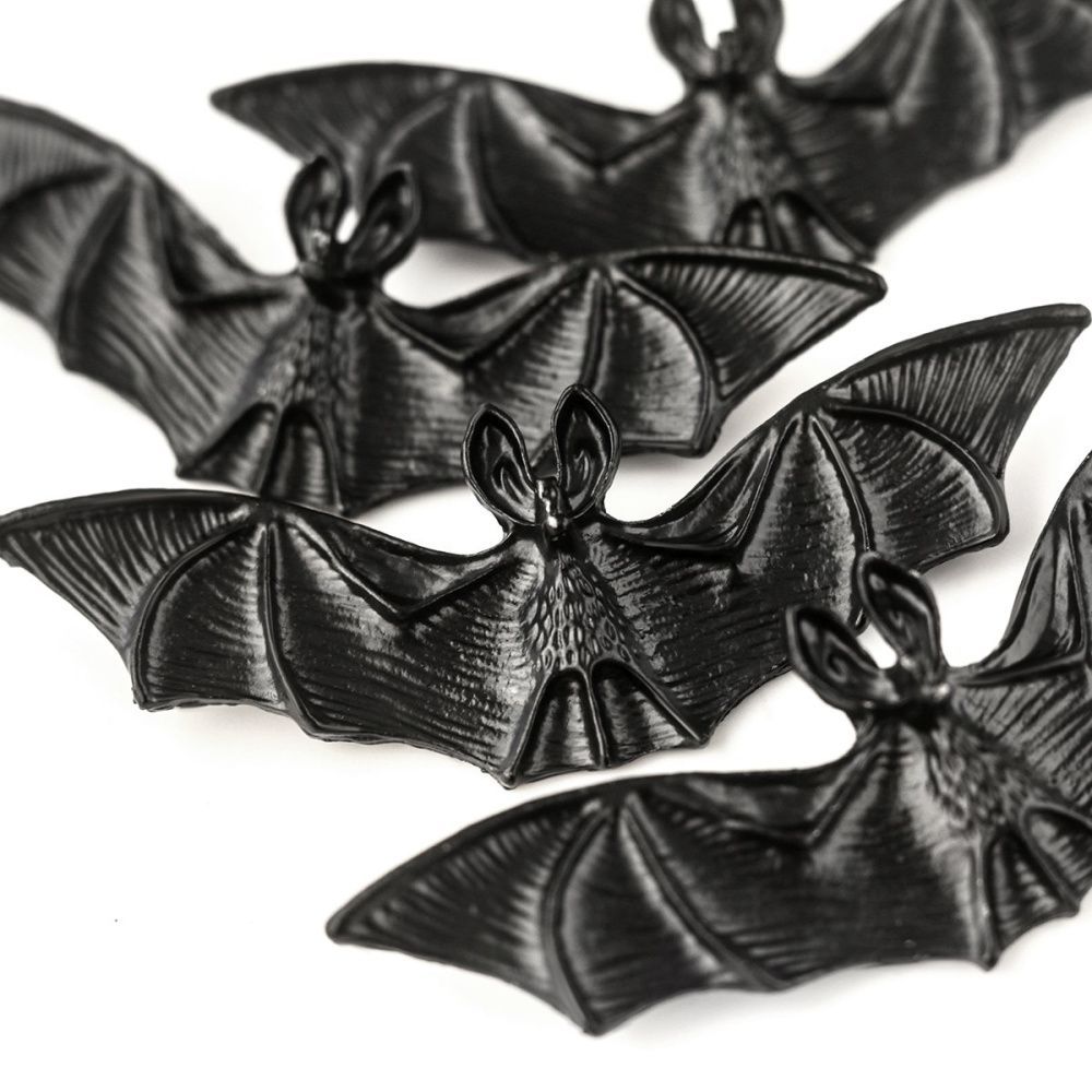 подвеска металл "batty", цвет черный, 26x76x7 мм