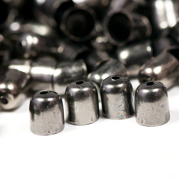 концевик для шнура "кубок", цвет черный, 8x7 мм