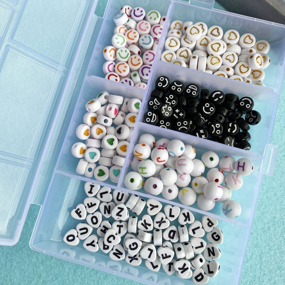 набор бусин в органайзере "марина"