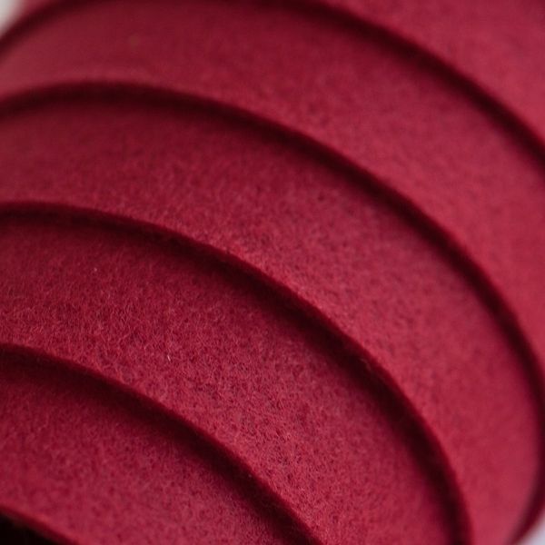 фетр 842 бордовый, 1.2 мм, 33х110 см