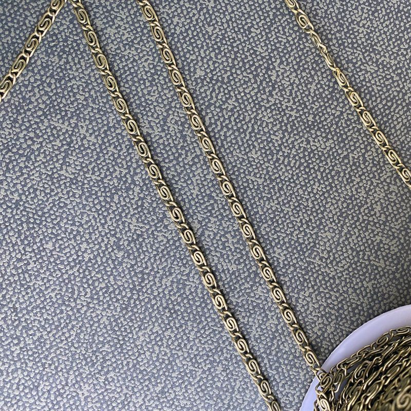 цепочка "мириад", цвет античная бронза, звено 6.5x2.5x1 мм