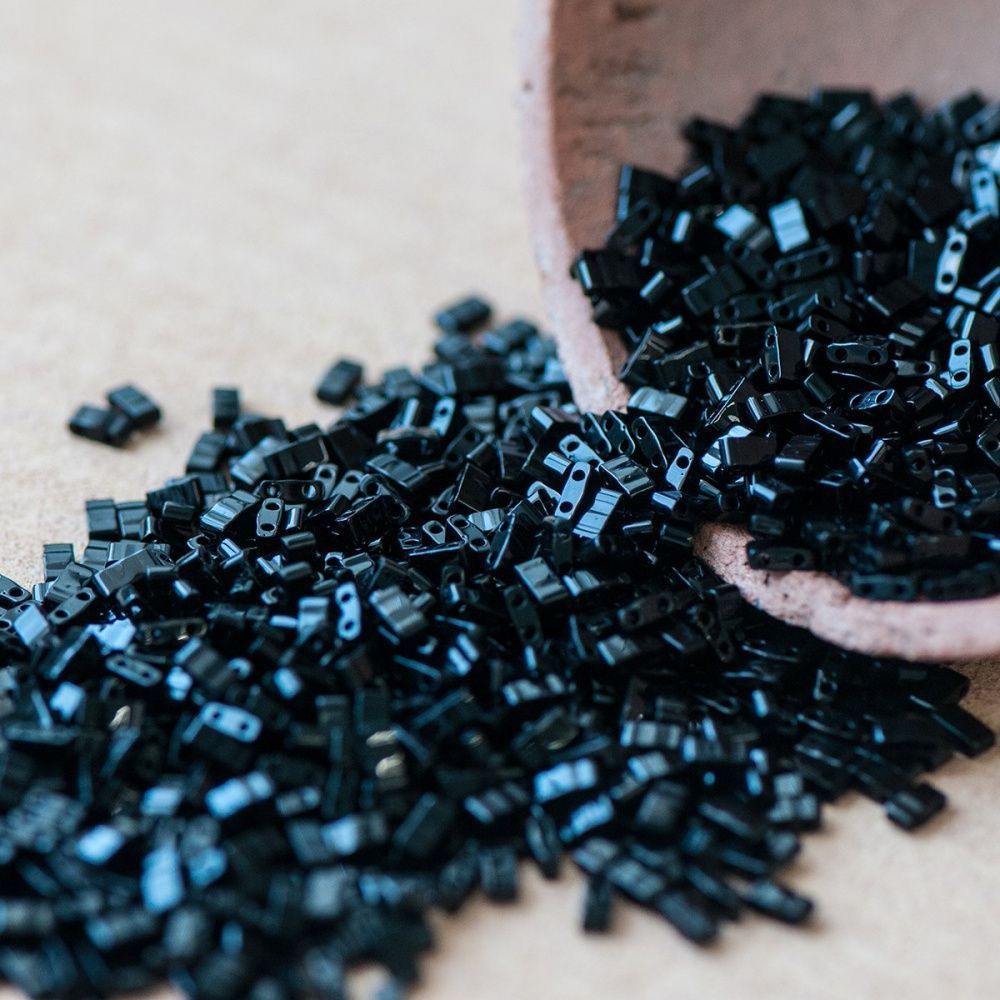 Бисер MIYUKI бисер японский miyuki half tila htl-401