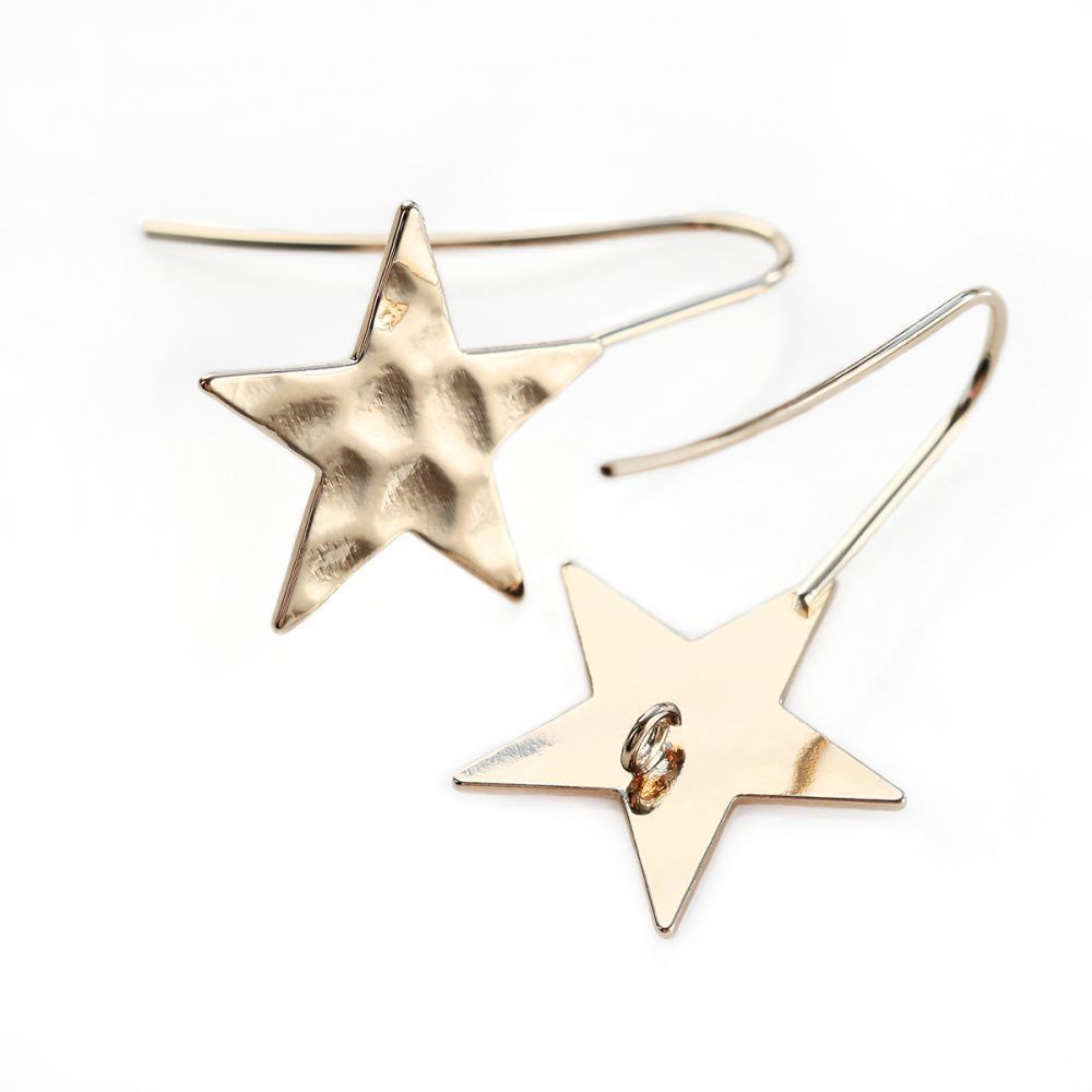 швензы "этуаль", позолота, 31.5x20х1 мм