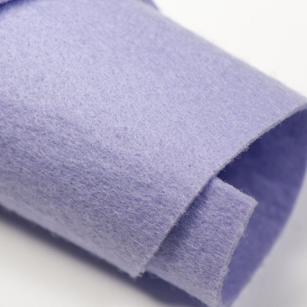 фетр 845 светло-сиреневый, 1.2 мм, 33х110 см