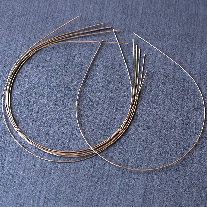 основа для ободка, цвет платина, 1 мм