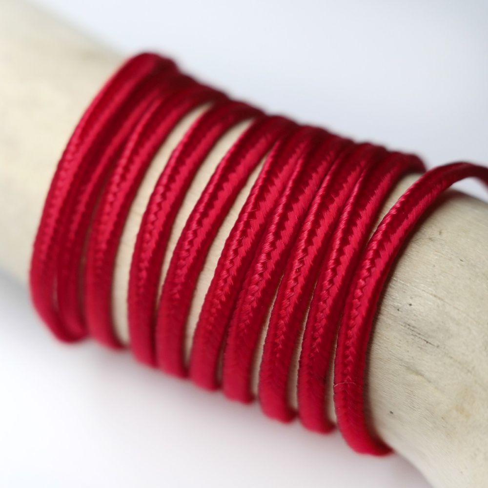 сутаж, цвет красный, 2 мм