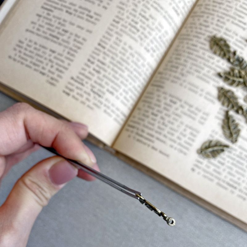 коннектор "монстера", цвет античная бронза, 27x14x4 мм