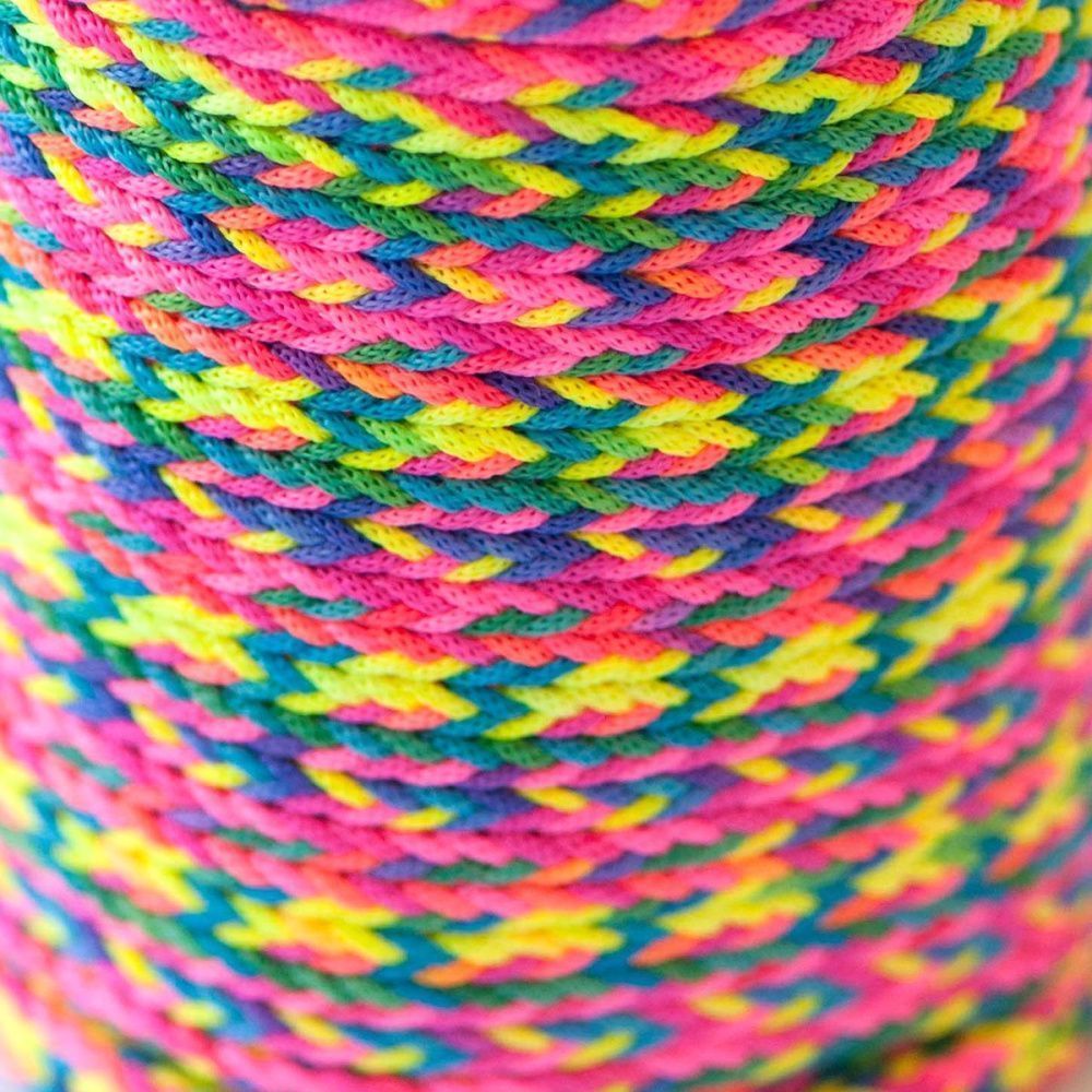 шнур, полиэстер, цвет мультиколор, 3 мм  
