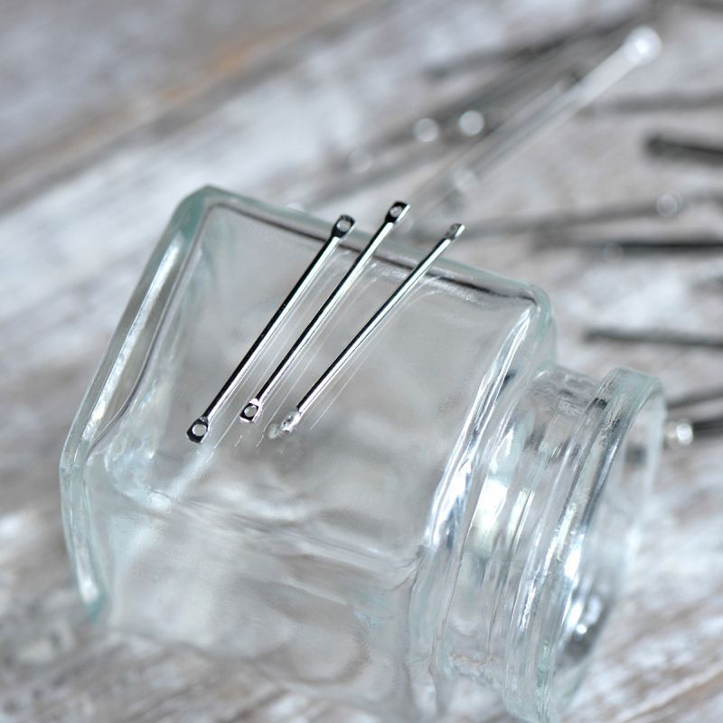 коннектор "стик", цвет платина, 30x2x1.2 мм