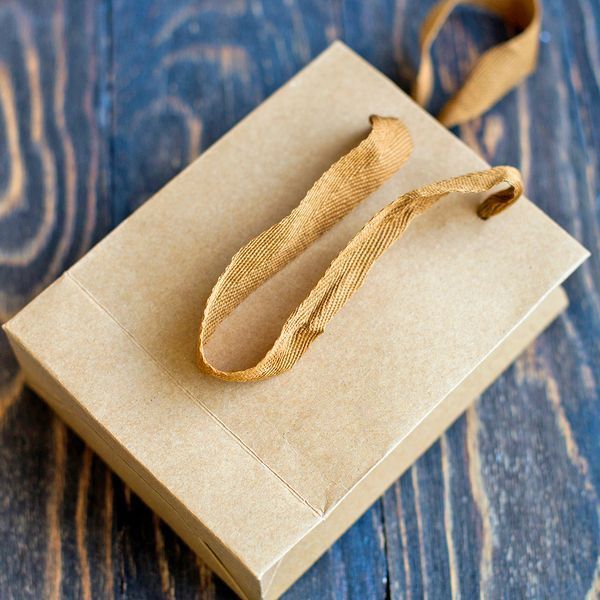 пакет крафт, бумага, 16x12x5.7 см