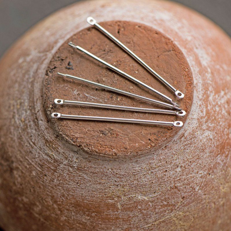 коннектор "стик", цвет платина, 40x2x1.2 мм