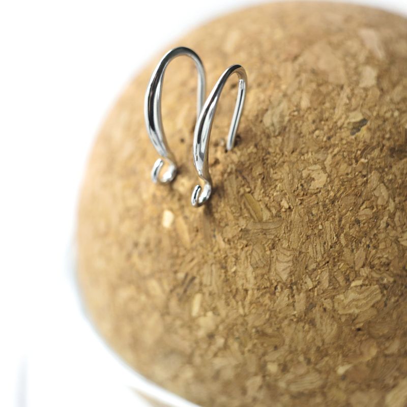 швензы "корда", покрытие платина, 17x8.5x1.5 мм