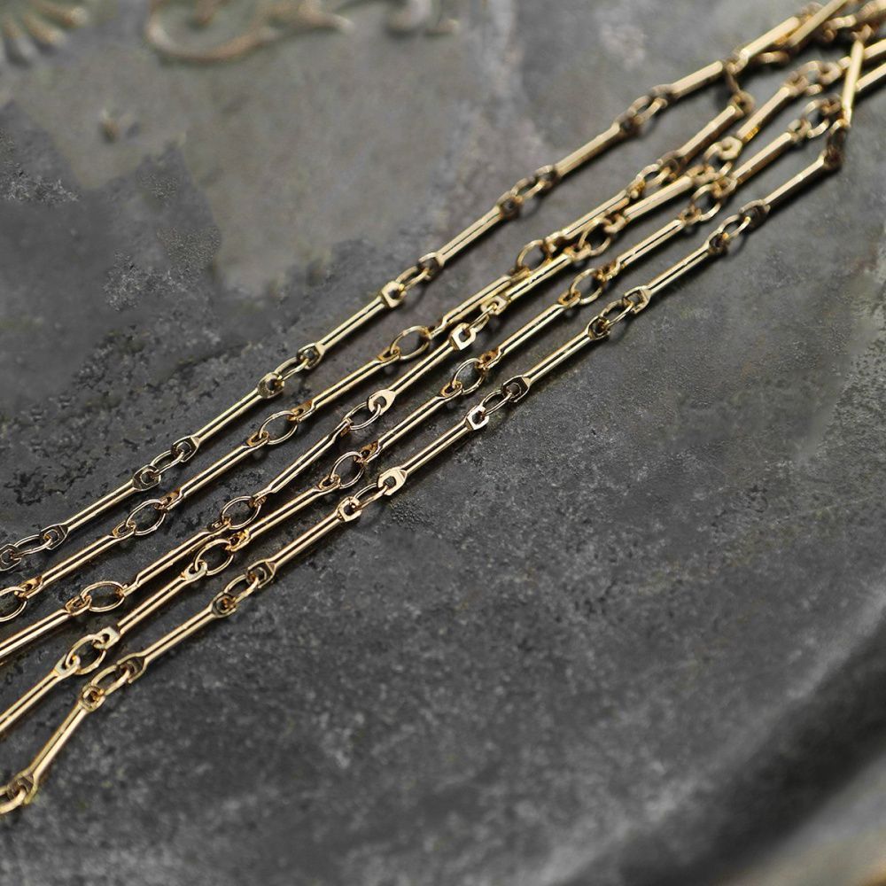 цепочка "линк", позолота, звено 13x2x1.2 мм