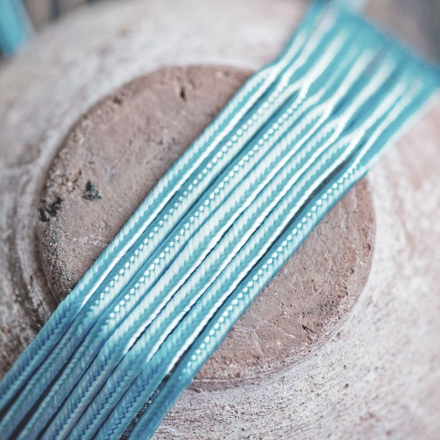 сутаж, светло-голубой, 3х1 мм (уп 5 м)