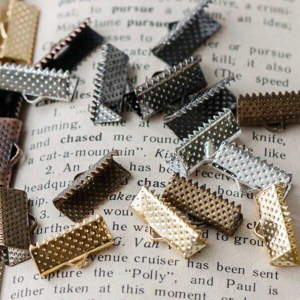 (им) зажим для ленты, цветовой микс, 16x8x5 мм