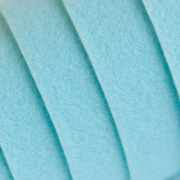 фетр 851 светло-бирюзовый, 1.2 мм, 28х33 см