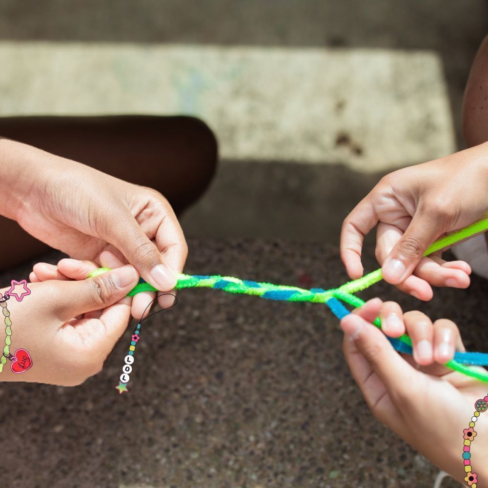 набор бусин в органайзере "марина"