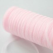 Лента, органза, цвет светло-розовый, ширина 3 мм