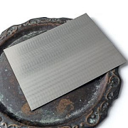 Нейзильбер листовой для Wire Wrap, без покрытия, МНЦ 15-20 толщина 0.8 мм 15х20 см