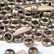 Кримп, цвет античная бронза, 3 мм (уп 120 шт)