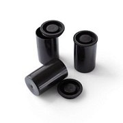 Контейнер, тубус, цвет черный, 33.5x54 мм