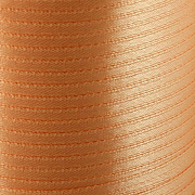Лента, атлас, цвет бледно-оранжевый, ширина 3 мм