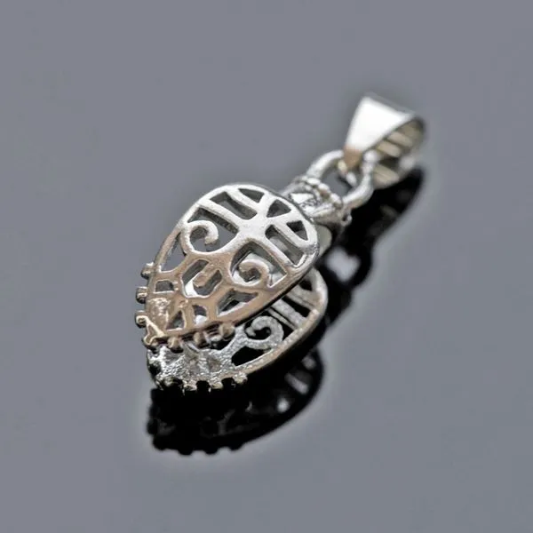 бейл "инди", цвет платина, 19х8х1 мм