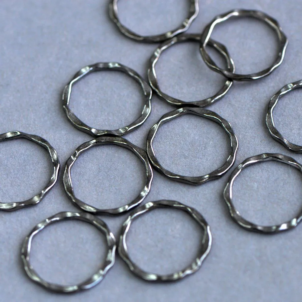 коннектор "кольцо №2", цвет черный, 22x1.5 мм