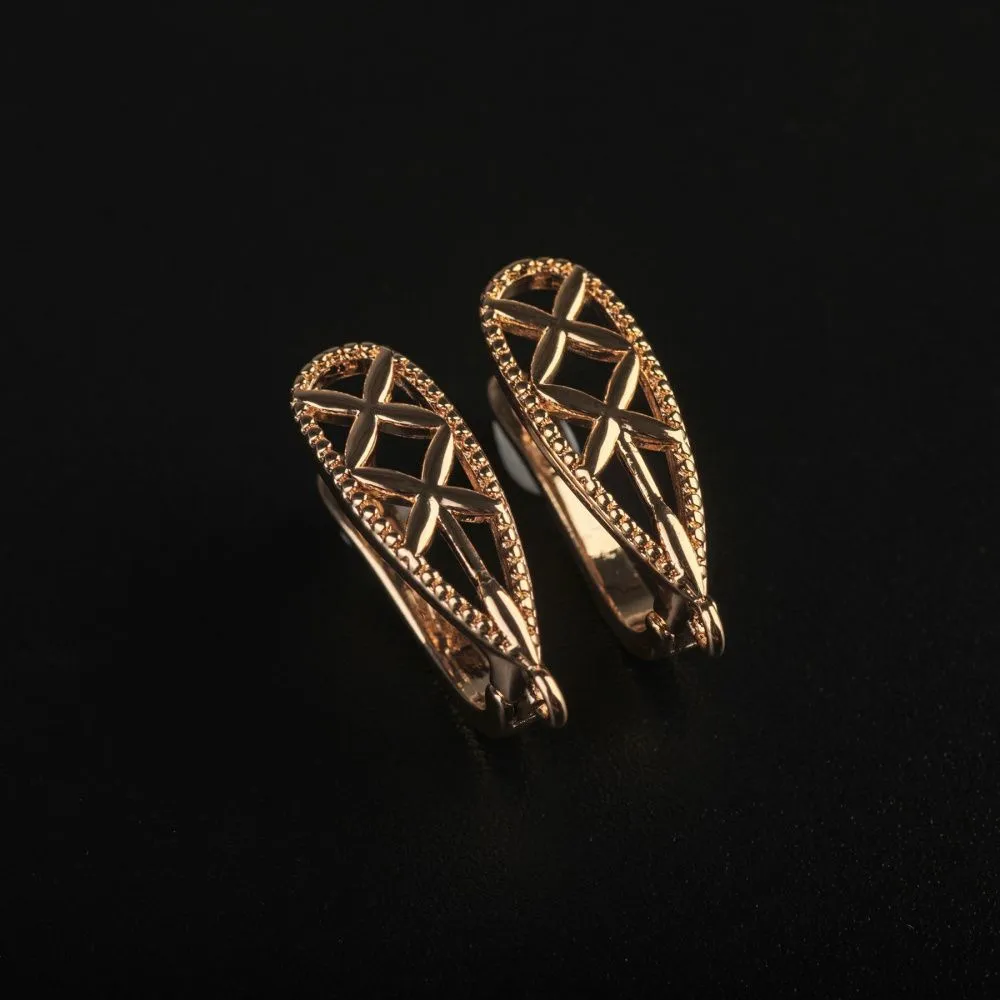 швензы "флай", позолота, 21.5x12x7 мм 