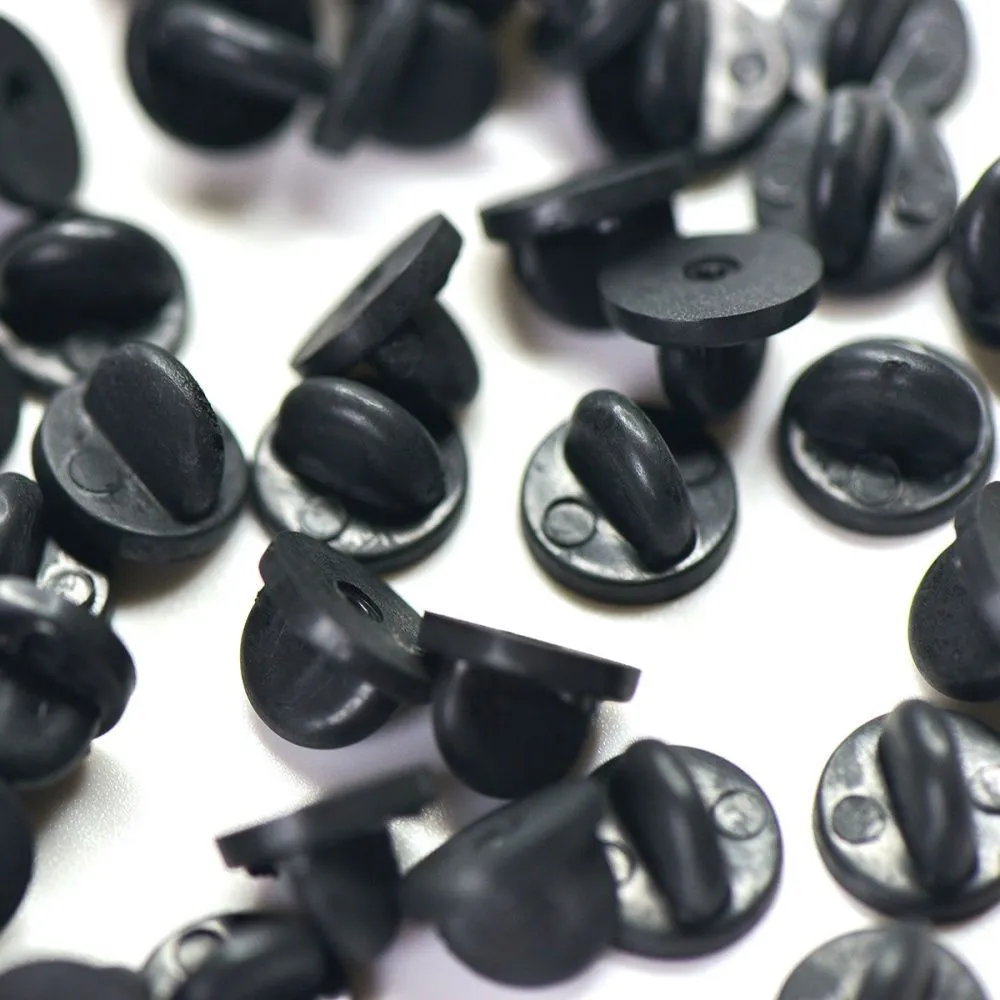 заглушка "раббер", резина, цвет черный, 11x7 мм