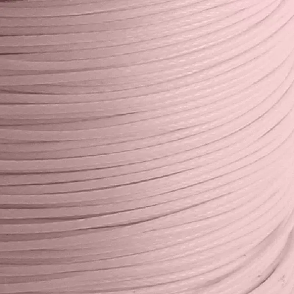 шнур вощеный, цвет розовый, 0.5-0.8 мм