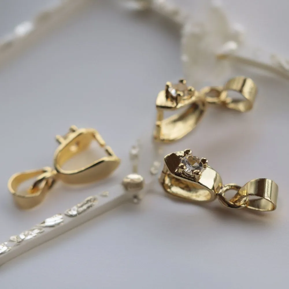 бейл "старлет", цвет золото, 12x3 мм