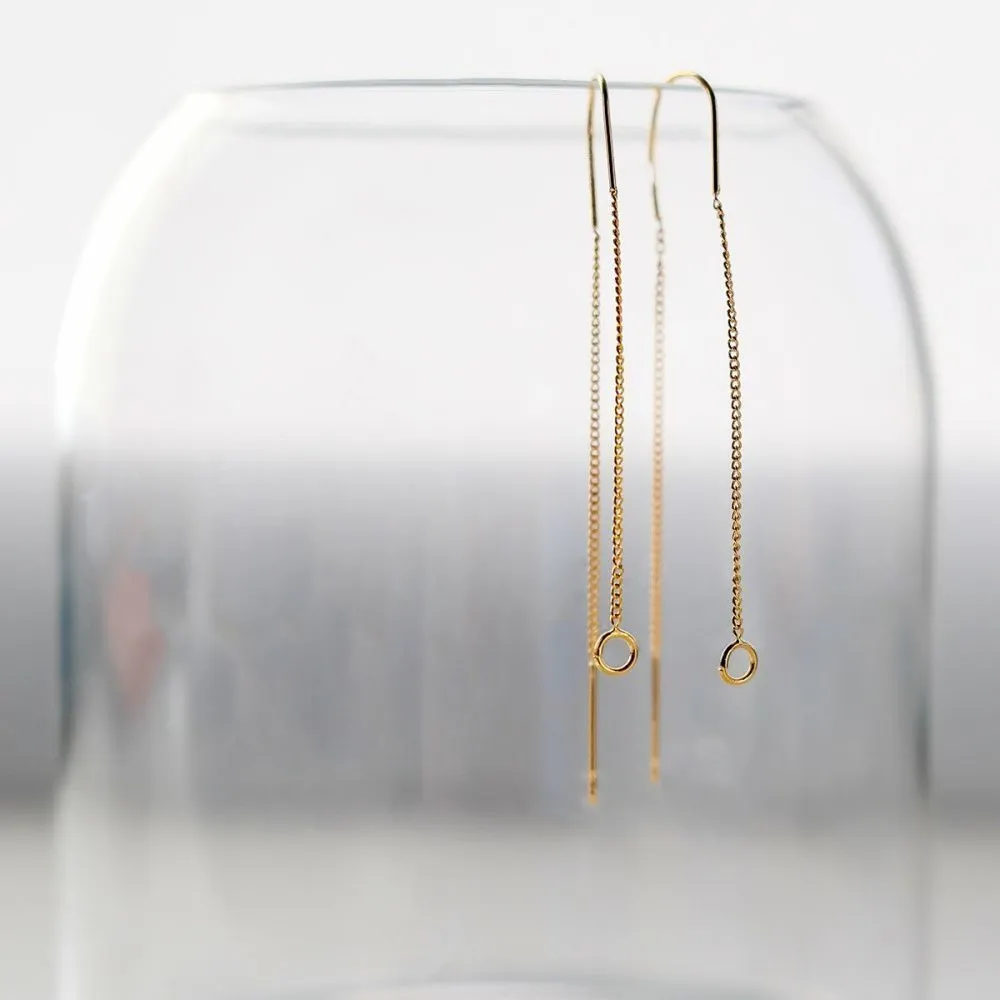 швензы-протяжки "холдер 3", позолота, 105 мм