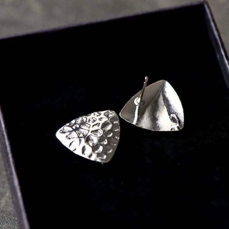 пуссеты "фостер", покрытие платиной, 16.5x17 мм