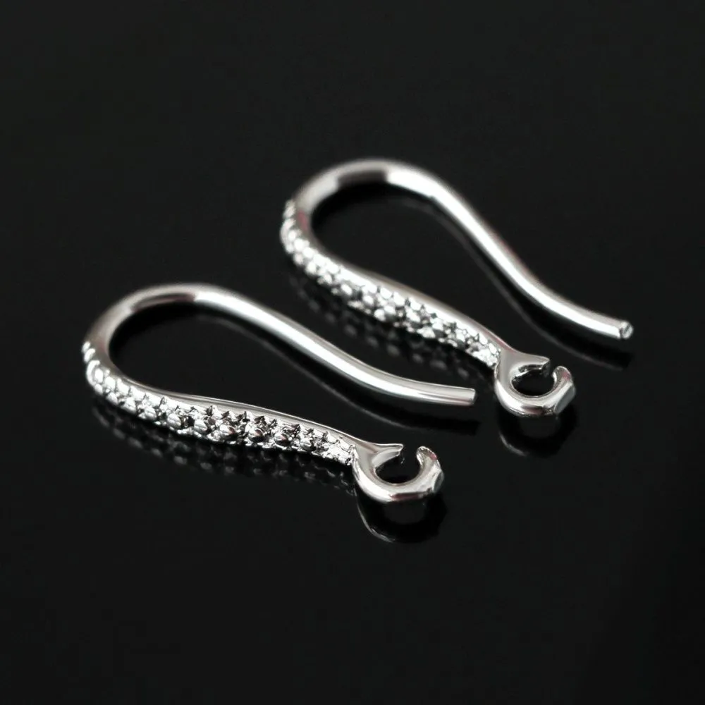 швензы "росинка", покрытие платина, 16.5x2x7.5 мм 