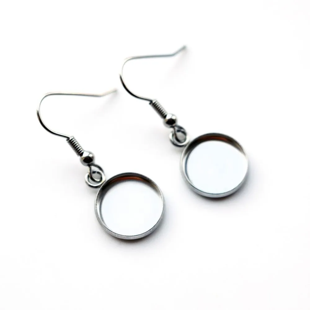 швензы "лима", с сеттингом, сталь гипоаллергенная, 34 мм