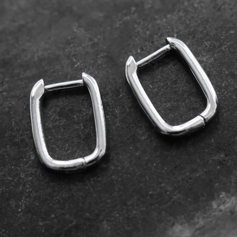 швензы "фрейм", цвет платина, 15.5x11.5x2 мм 