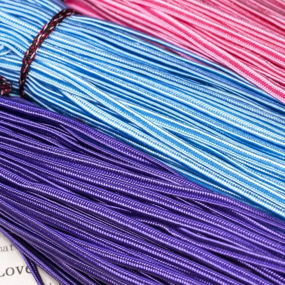 сутаж №27, фиолетовый, 3х1 мм (уп 5 м)