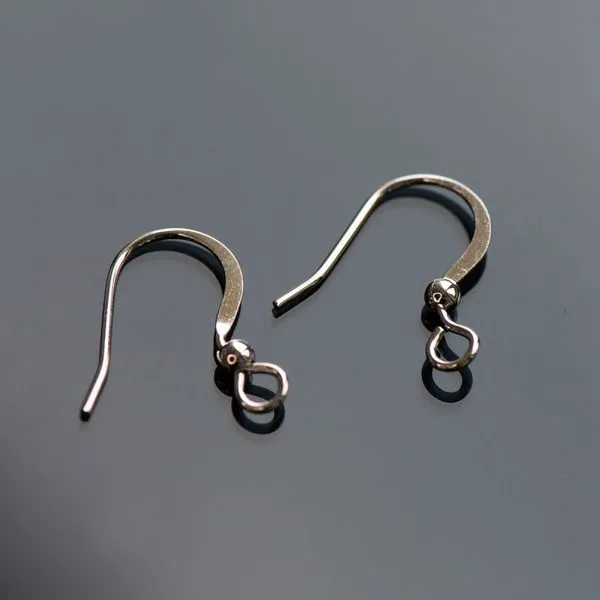 швензы "шарм", металл, покрытие родием, 18х17х0.8 мм